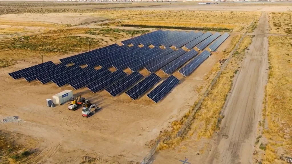 adelanto mayor gabriel reyes solar farm view