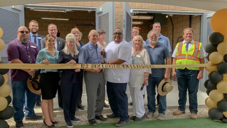 adelanto mayor gabriel reyes water project ribbon cutting